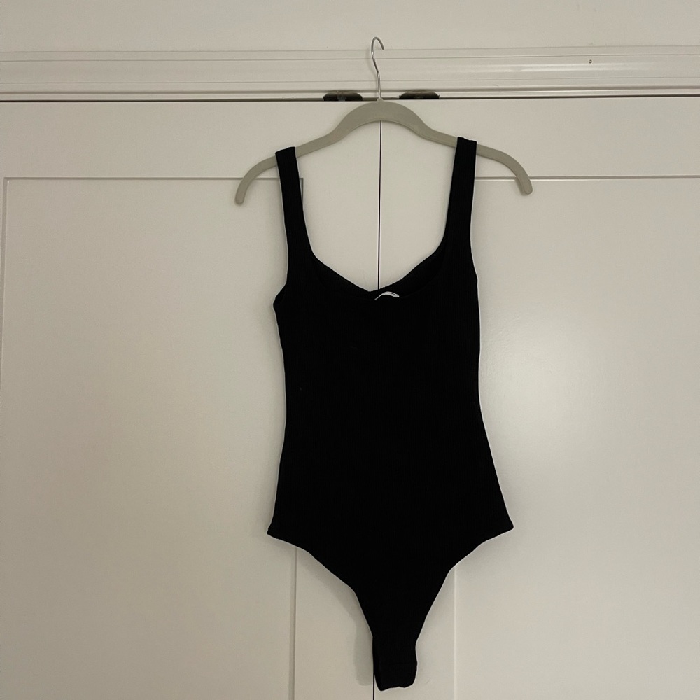 Reformation Ribbed Bodysuit - Picture 2 of 3